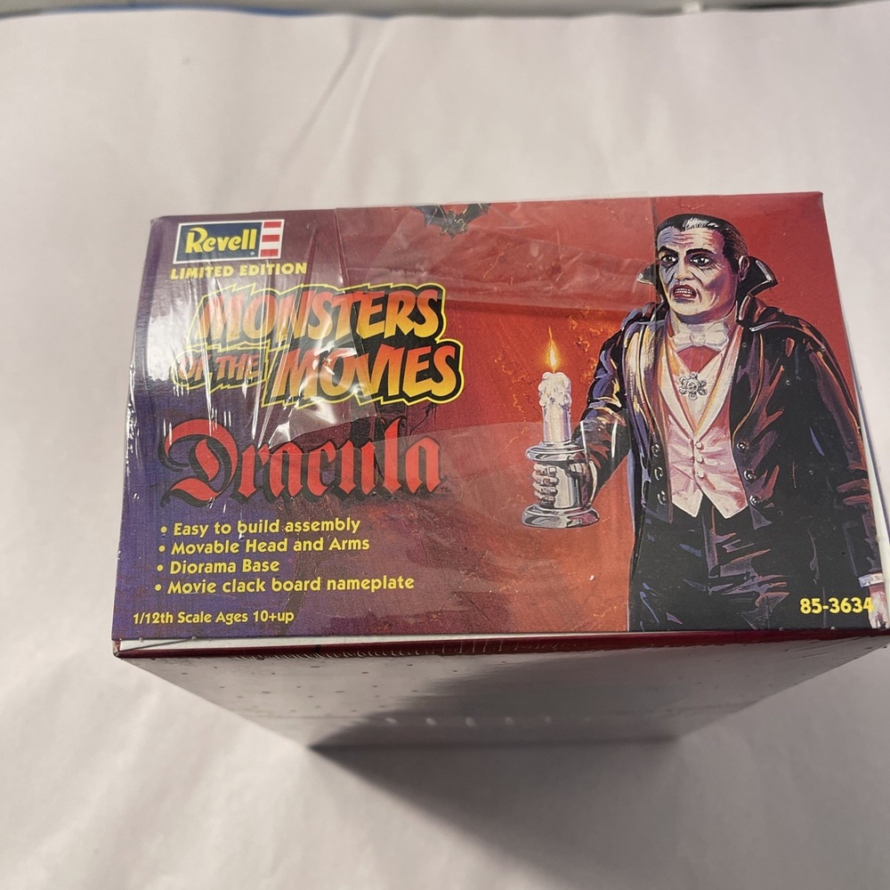 Revell 1/12 Scale Monsters of the Movies Universal Monsters Dracula Model New - Picture 11 of 13